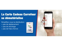 Carrefour (e-cartes instantanées)